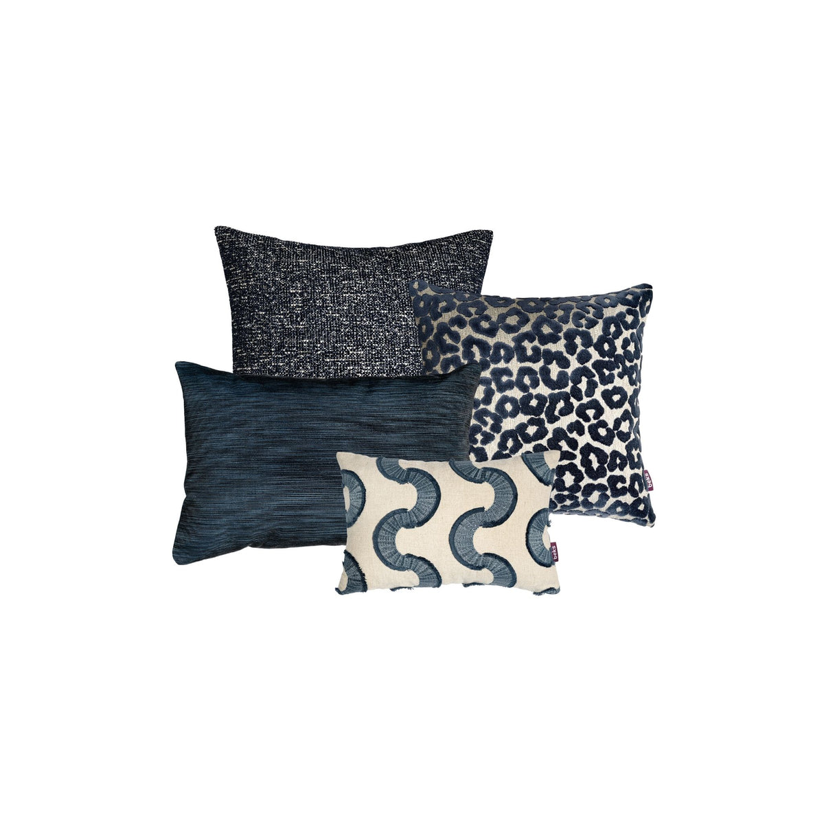 Sierkussencombinatie – Blauw M